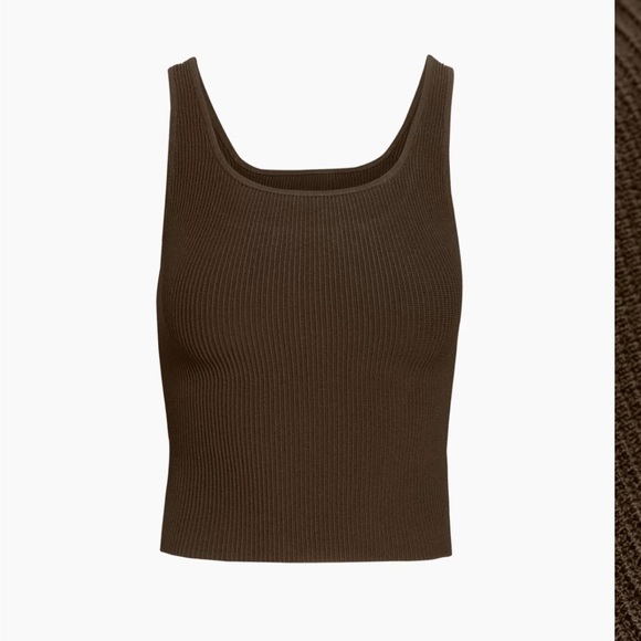 Babaton Knit Squareneck Top - Picture 2 of 2